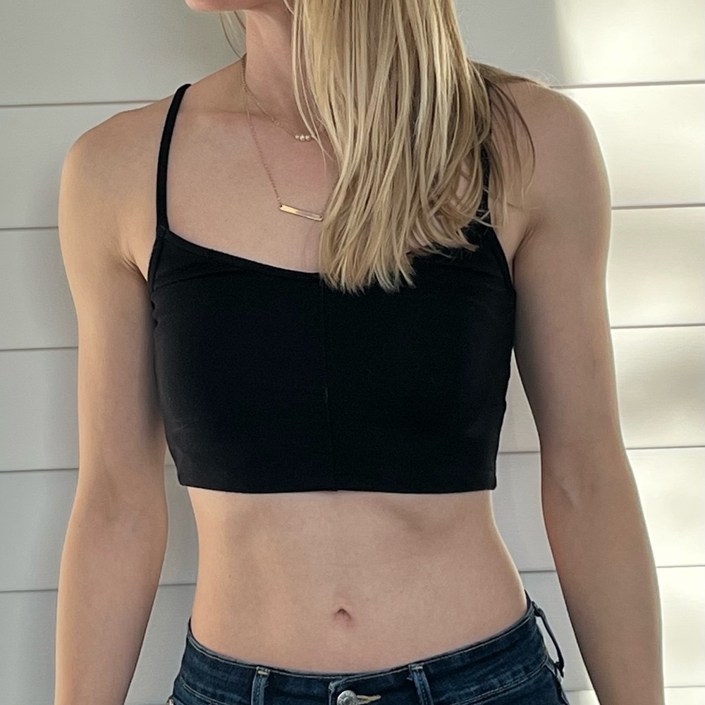 Black Crop Top